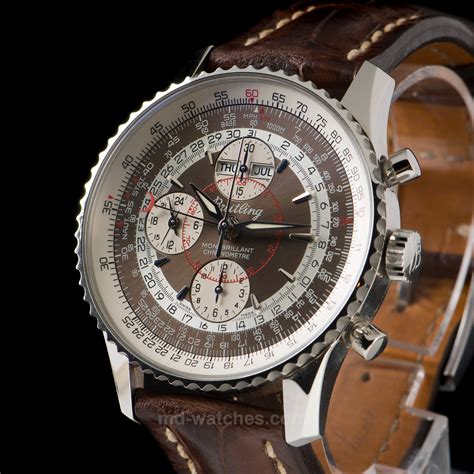 used breitling montbrillant stainless and gold|Breitling montbrillant datora movement.